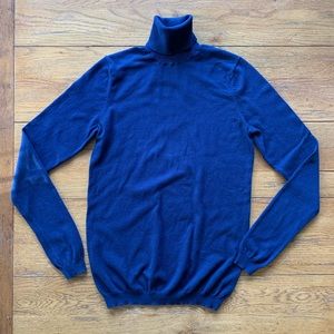 Women’s GAP Navy Turtleneck Sweater, Sz Med
